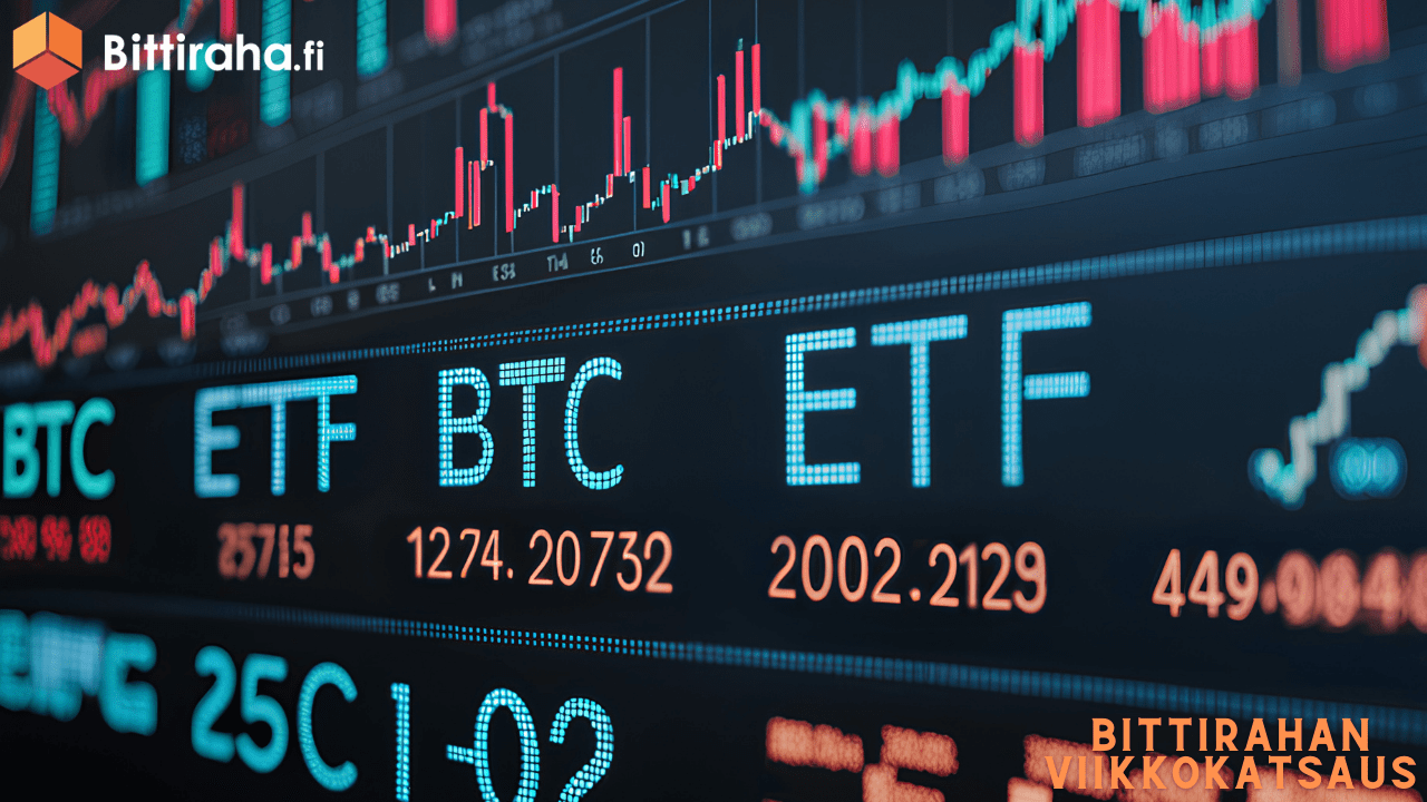 Bitcoin-ETF:t nousseet koko maailman ETF-markkinoiden kärkikastiin